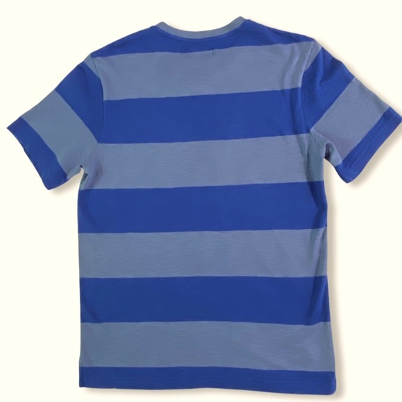 Short Sleeve Tee Shirt, Rugby Striped Crew Neck, 100% Cotten, 1901 by Nordstrom - Picture 2 of 9
